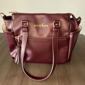 White Elm Gemini Mini - Merlot. Dust bag and long strap included. Used twice.